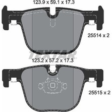 Textar Tx 2551401 Fren Balatasi Arka