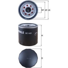 Mahle Mhl OC1421 Yag Filtresi