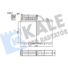 Kale Kal 346465 Kalorifer Radyatörü