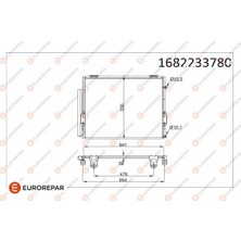 Eurorepar 1682233780 Radyator