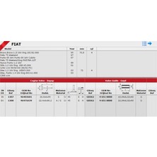 Güneş Gs 1307-1308 Supap Takimi