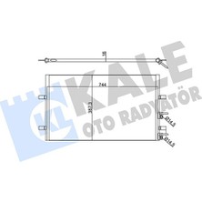 Kale Kal 345390 Klima Radyatörü