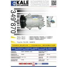 Kale Kal 349870 Klima Kompresörü
