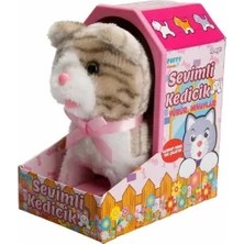 Puffy Friends Sunman Jamina Sevimli Peluş Kedicik