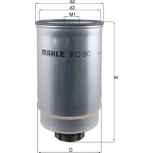 Mahle Mhl KC90 Yakit Filtresi