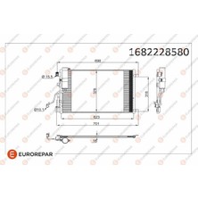 Eurorepar 1682228580 Radyator