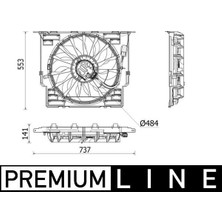 Behr Bhr Cff 543 000P Klima Fan Motoru