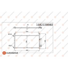 Eurorepar 1682228980 Radyator