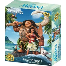 Prime 3D Disney Moana Puzzle 500 Parça