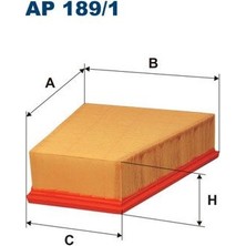 Filtron Fılt Ap 189/1 Hava Filtresi
