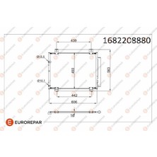 Eurorepar 1682208880 Radyator
