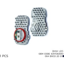064 BW33 20 01 Niken Bmw LED Modül 63117263051