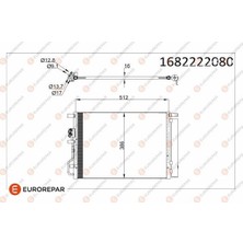 Eurorepar 1682222080 Radyator
