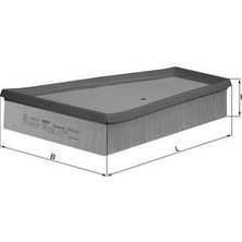 Mahle Mhl LX694 Hava Filtresi