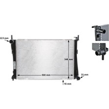 Behr Bhr Cr 1355 000S Su Radyatörü