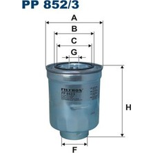 Filtron Fılt Pp 852/3 Yakit Filtresi