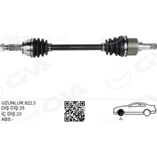 GVA Depomix Ön Aks Komple Sol Ford Fiesta / Fusion 1.4tdci / 1.6tdci 02 11