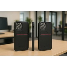 Ermer Iphone 7 Plus Için Kredi Kartlıklı Deri Kılıf