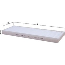 Mahle Mhl LA45 Polen Filtresi