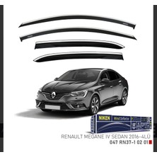 Çelik Oto GPCLKA536 Chrome Cam Rüzgarliği Megane 4 2016- Niken