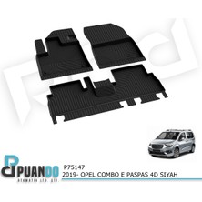 Puando P75147 2019- Opel Combo E Paspas 4d Siyah