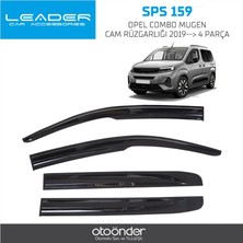 Beyaz Sps 159 Opel Combo Mugen Cam Rüzgarliği 4lü 2019-