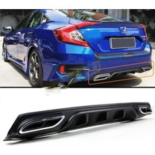 Çelik Oto GPCLKA774 Di̇füzör Orji̇nal Civic Amg Si̇yah