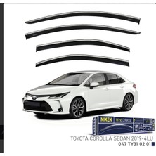 Çelik Oto GPCLKB220 Chrome Cam Rüzgarliği Corolla 2019- Niken