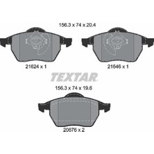 Textar Tx 2162402 Fren Balatasi Ön