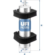 Ufi Ufı 31.950.00 Yakit Filtresi