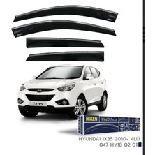 Çelik Oto GPCLKA529 Chrome Cam Rüzgarliği Ix-35 2010- Niken