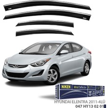 Çelik Oto GPCLKA391 Chrome Cam Rüzgarliği Elantra 11-15 Niken