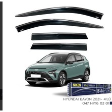 Çelik Oto GPCLKA925 Chrome Cam Rüzgarliği Bayon 2021- Niken