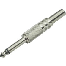 Lunatic 22709  PM-22709 6.3 mm Mono Metal Gitar Jack