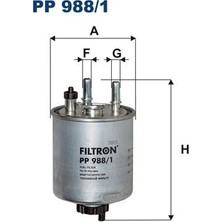 Filtron Fılt Pp 988/1 Yakit Filtresi