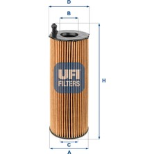 Ufi Ufı 25.105.00 Yag Filtresi