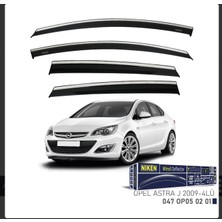 Çelik Oto GPCLK505 Chrome Cam Rüzgarliği Astra J 2009- Niken