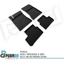 Puando P43016 2018+ Mercedes A Seri W177 Hb 4d Paspas Siyah