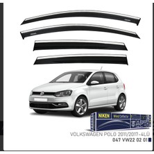 Çelik Oto GPCLKB228 Chrome Cam Rüzgarliği Polo 11-17 Niken