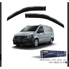 Çelik Oto GPCLKB175 Chrome Cam Rüzgarliği Vi̇to 2 Li̇ 2015- Niken