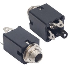 Lunatic 2674 6.3 mm Stereo Dik Gitar Jack Şase (IC-261G-1)