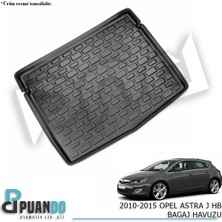 Puando P48451 2010-2015 Opel Astra J Hb Bagaj Havuzu