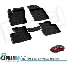 Puando P75059 2016- Fiat Egea Sd Paspas 4d Siyah