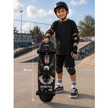 Toha Taraftar Kaykay 80 cm Kaymaz Yüzeyli Eğlenceli Çocuk Kaykayı