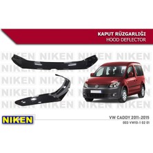 Beyaz 003 VW10-1 02 01 Vw Caddy 2003- 2011 Kaput Rüzgarliği Eco