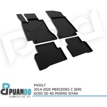 Puando P43017 2014-2020 Mercedes C Seri W205 Sd 4d Paspas Siyah