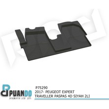 Puando P75290 2017- Peugeot Expert Traveller Paspas 4d Siyah 2li
