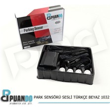 Puando P38040 Park Sensoru Sesli Turkce Beyaz 1032
