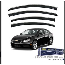 Çelik Oto GPCLKA455 Chrome Cam Rüzgarliği Cruze 2008- Niken