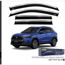 Çelik Oto GPCLKB243 Chrome Cam Rüzgarliği Corolla Cross 2020- Niken
